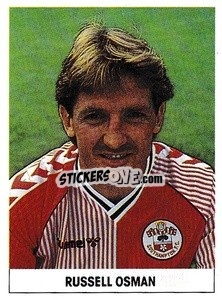 Sticker Russell Osman - Soccer 1989-1990
 n. 247 - THE SUN