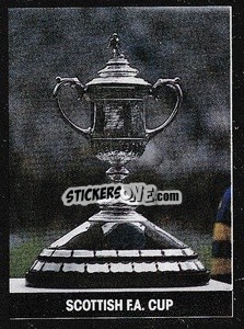 Sticker Scottish F.A. Cup - Soccer 1989-1990
 n. 439 - THE SUN