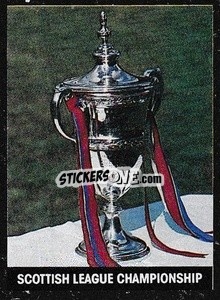 Sticker Scottish League Championship - Soccer 1989-1990
 n. 440 - THE SUN