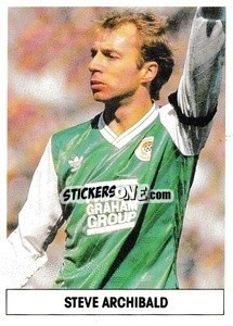Sticker Steve Archibald - Soccer 1989-1990
 n. 390 - THE SUN