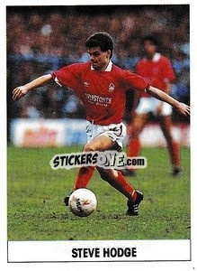 Sticker Steve Hodge - Soccer 1989-1990
 - THE SUN