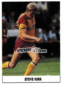 Sticker Steve Kirk - Soccer 1989-1990
 - THE SUN