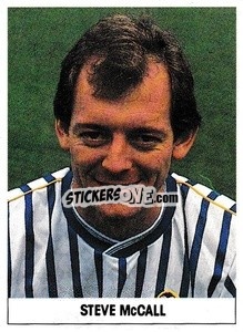 Sticker Steve McCall - Soccer 1989-1990
 - THE SUN