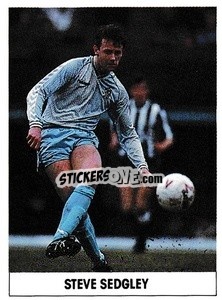 Sticker Steve Sedgey - Soccer 1989-1990
 - THE SUN