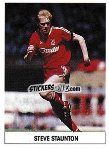 Sticker Steve Stauntun - Soccer 1989-1990
 - THE SUN