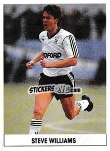 Sticker Steve Williams - Soccer 1989-1990
 - THE SUN