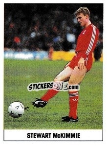 Sticker Stewart McKimmie - Soccer 1989-1990
 - THE SUN