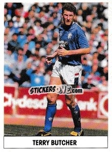 Sticker Terry Butcher - Soccer 1989-1990
 n. 409 - THE SUN
