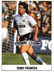 Sticker Terry Fenwick - Soccer 1989-1990
 n. 262 - THE SUN