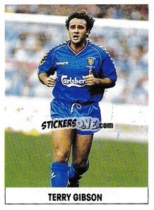 Sticker Terry Gibson - Soccer 1989-1990
 - THE SUN
