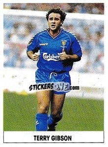 Sticker Terry Gibson - Soccer 1989-1990
 n. 286 - THE SUN