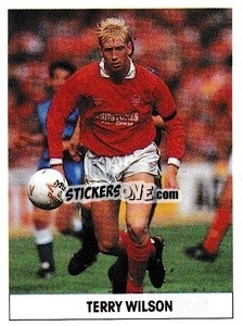 Sticker Terry Wilson - Soccer 1989-1990
 - THE SUN