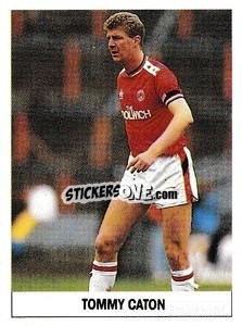 Sticker Tommy Caton - Soccer 1989-1990
 - THE SUN