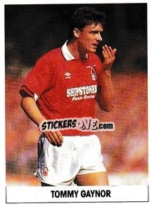 Cromo Tommy Gaynor - Soccer 1989-1990
 - THE SUN