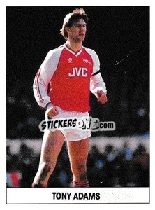 Sticker Tony Adams - Soccer 1989-1990
 n. 9 - THE SUN
