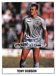 Cromo Tony Dobson - Soccer 1989-1990
 n. 66 - THE SUN