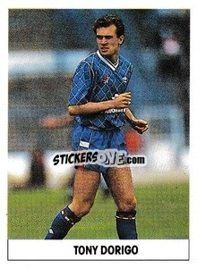 Sticker Tony Dorigo - Soccer 1989-1990
 n. 52 - THE SUN
