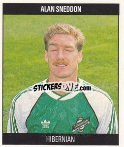 Sticker Alan Sneddon - Football 1991
 - Orbis Publishing
