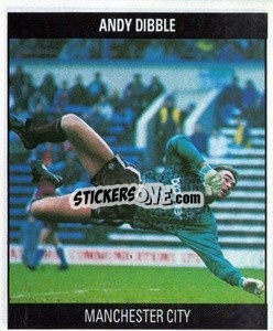 Sticker Andy Dibble - Football 1991
 - Orbis Publishing
