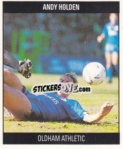 Sticker Andy Holden - Football 1991
 n. D36 - Orbis Publishing
