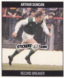 Sticker Arthur Duncan - Football 1991
 - Orbis Publishing
