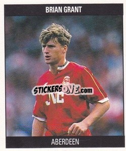 Sticker Brian Grant - Football 1991
 - Orbis Publishing
