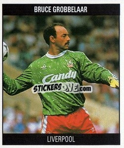 Sticker Bruce Grobbelaar - Football 1991
 - Orbis Publishing

