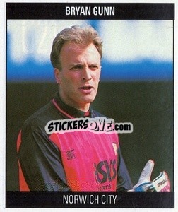 Sticker Bryan Gunn - Football 1991
 n. G21 - Orbis Publishing
