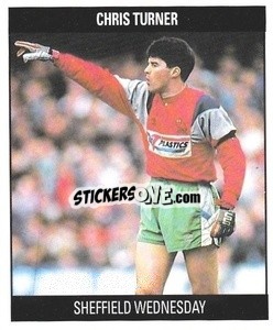 Sticker Chris Turner - Football 1991
 - Orbis Publishing
