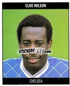 Sticker Clive Wilson - Football 1991
 n. M123 - Orbis Publishing
