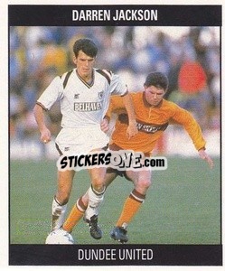 Sticker Darren Jackson - Football 1991
 - Orbis Publishing

