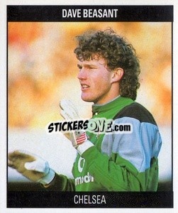 Sticker Dave Beasant - Football 1991
 n. G1 - Orbis Publishing
