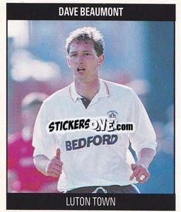 Sticker Dave Beaumont - Football 1991
 - Orbis Publishing

