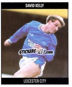 Sticker David Kelly - Football 1991
 - Orbis Publishing
