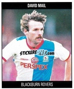 Sticker David Mail - Football 1991
 n. D53 - Orbis Publishing
