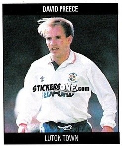 Sticker David Preece - Football 1991
 - Orbis Publishing
