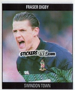 Sticker Fraser Digby - Football 1991
 - Orbis Publishing
