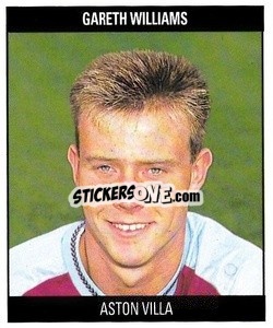 Sticker Gareth Williams - Football 1991
 - Orbis Publishing
