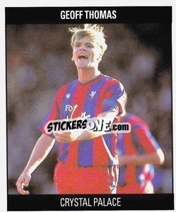 Sticker Geoff Thomas - Football 1991
 n. M114 - Orbis Publishing
