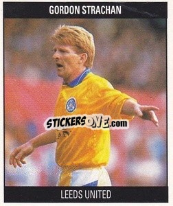 Sticker Gordon Strachan - Football 1991
 - Orbis Publishing
