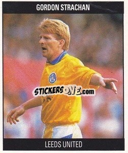 Sticker Gordon Strachan - Football 1991
 n. M112 - Orbis Publishing
