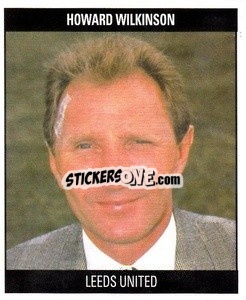 Cromo Howard Wilkinson - Football 1991
 n. MG41 - Orbis Publishing
