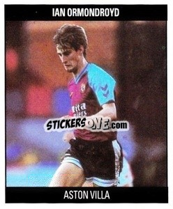 Sticker Ian Ormondroyd - Football 1991
 n. S70 - Orbis Publishing
