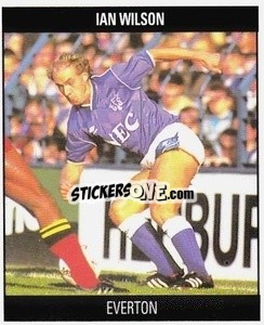 Sticker Ian Wilson - Football 1991
 n. W42 - Orbis Publishing
