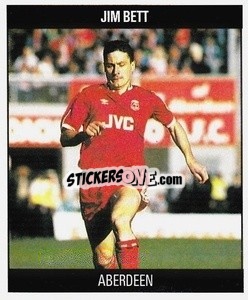 Sticker Jim Bett - Football 1991
 - Orbis Publishing
