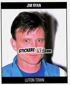 Sticker Jim Ryan - Football 1991
 - Orbis Publishing
