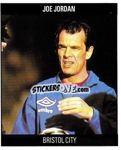 Sticker Joe Jordan - Football 1991
 n. MG17 - Orbis Publishing
