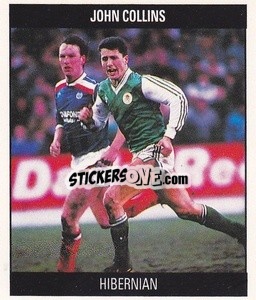 Sticker John Collins - Football 1991
 n. M21 - Orbis Publishing
