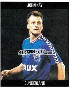 Cromo John Kay - Football 1991
 n. F52 - Orbis Publishing
