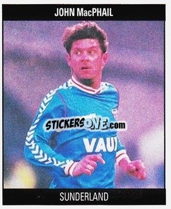 Sticker John MacPhail - Football 1991
 - Orbis Publishing

